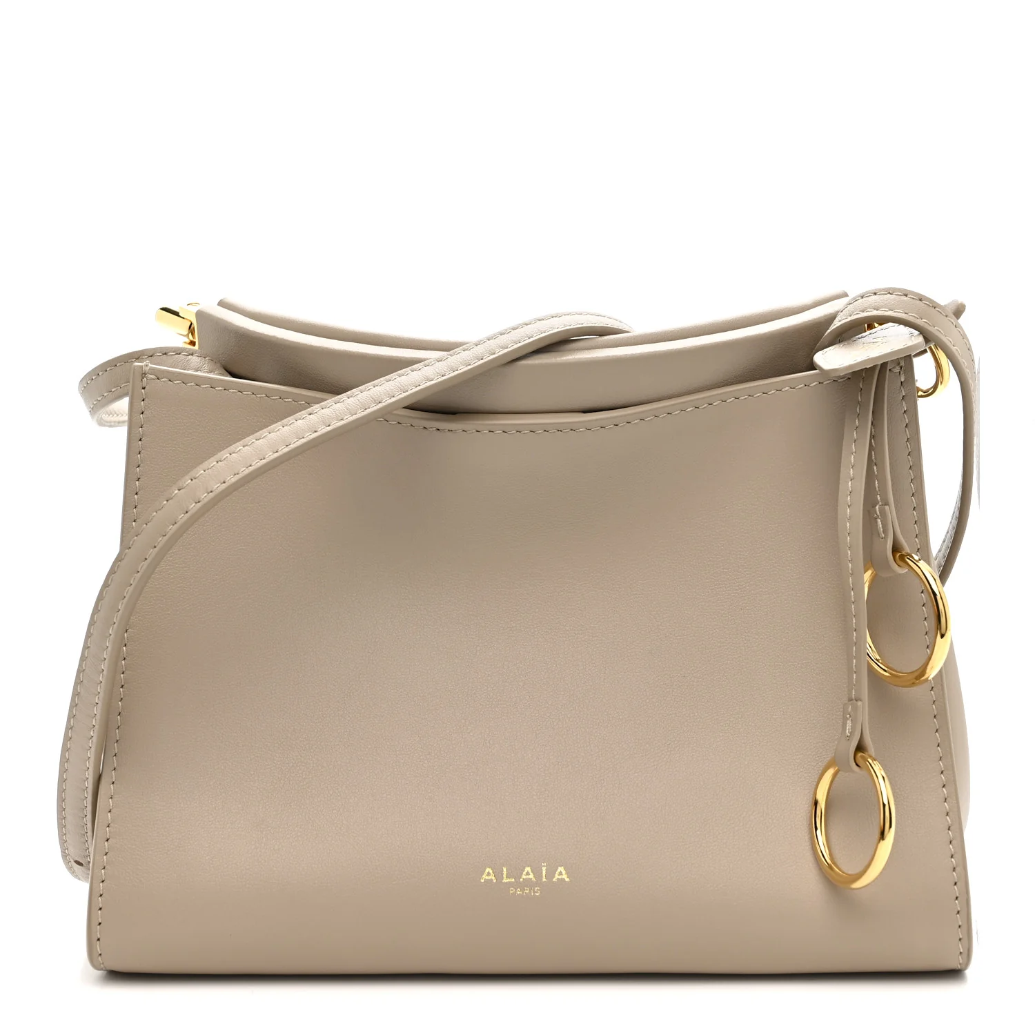 Calfskin Small Le Click Bag Grege
