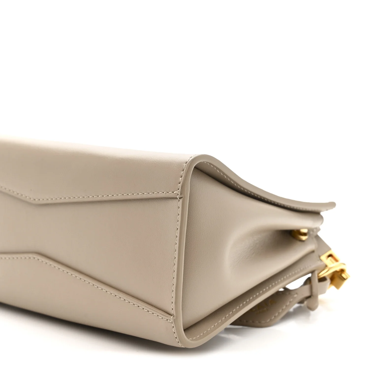 Calfskin Small Le Click Bag Grege - Image 10