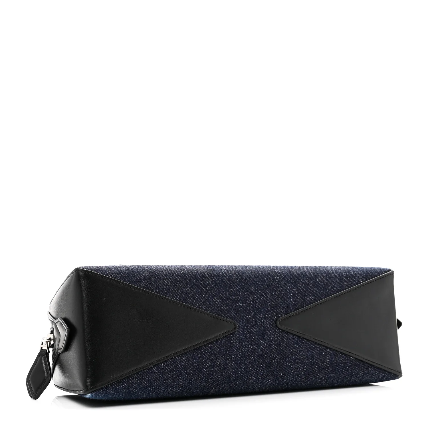 Denim Calfskin Medium Le Teckel Bag Bleu Denim - Image 5