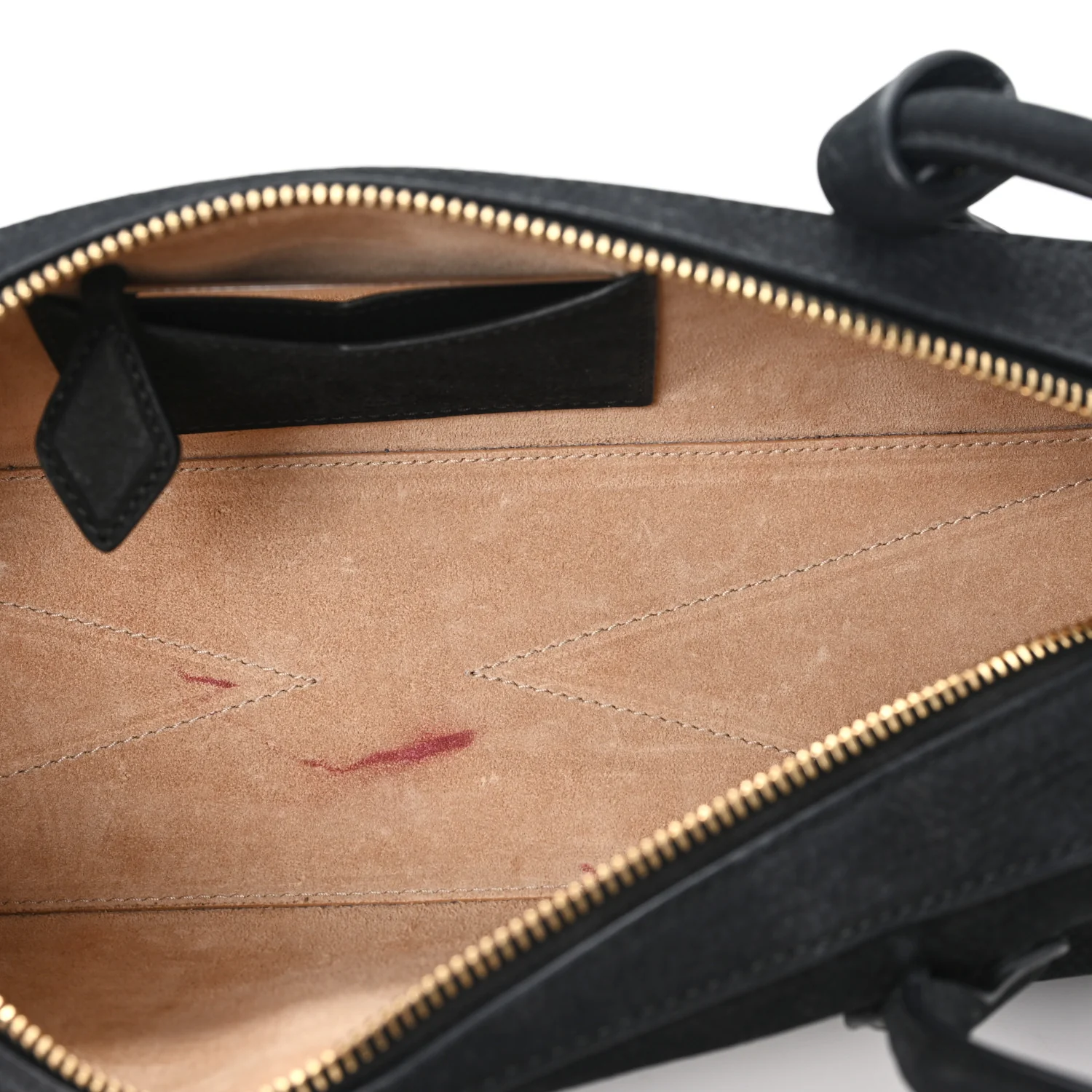 Nubuck Medium Le Teckel Bag Black Anthracite - Image 6
