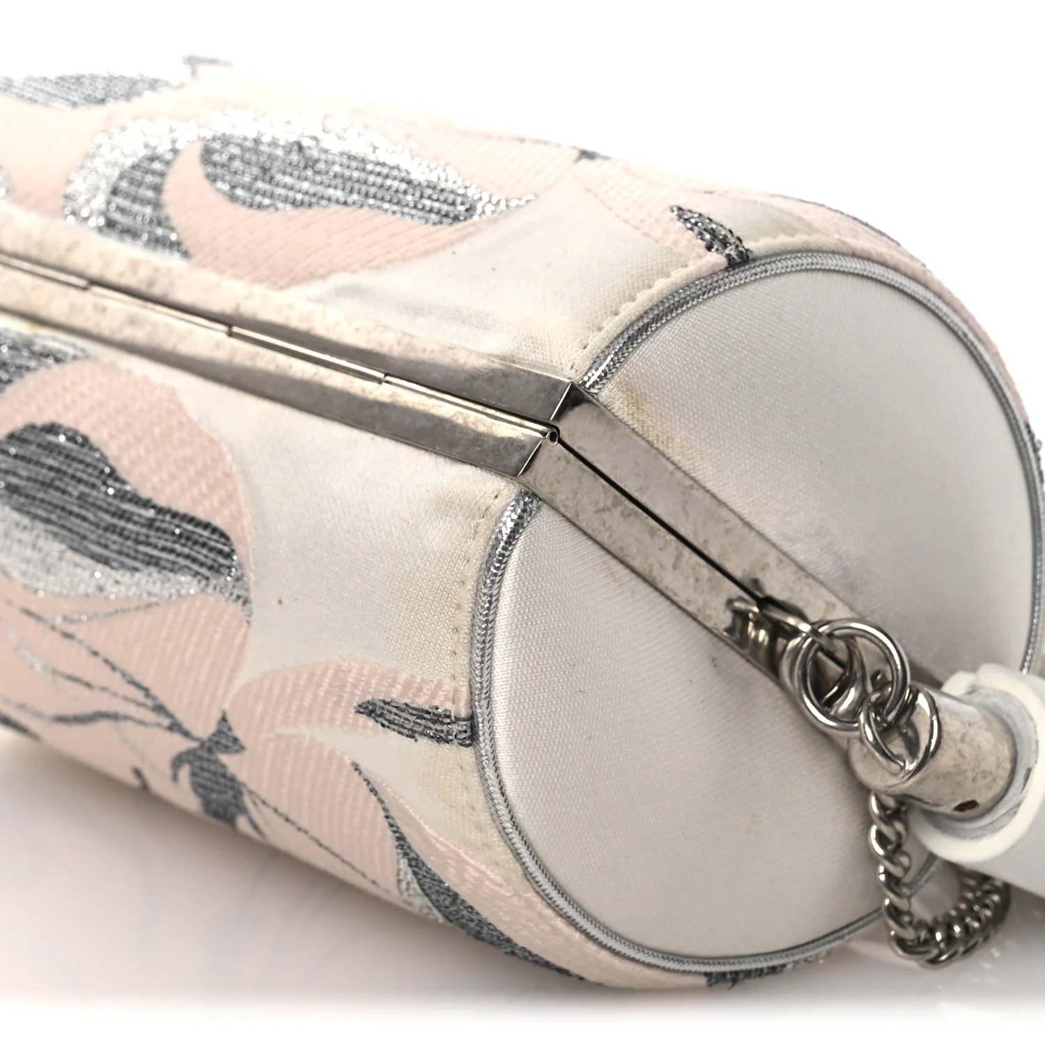 Jacquard Embroidered Skull Clutch Multicolor - Image 10
