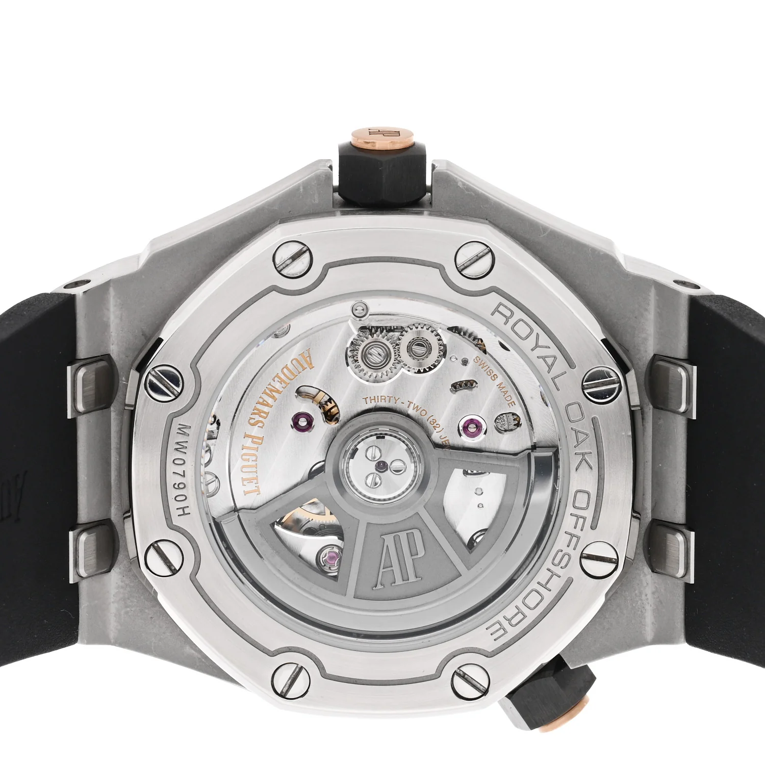 Stainless Steel Rubber 42mm Royal Oak Offshore Diver Automatic Watch Green 15720ST.OO.A052CA.01 - Image 4