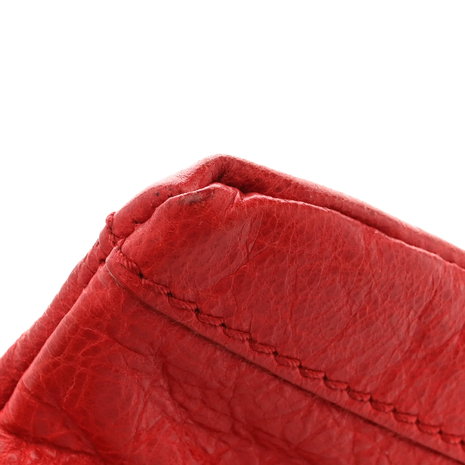 Agneau Arena Classic Hardware Small Clip Rouge Coquelicot - Image 10