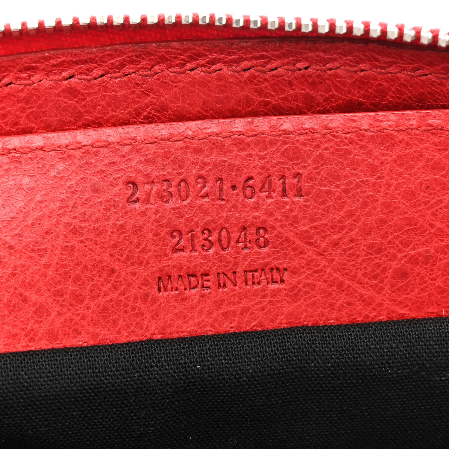 Agneau Arena Classic Hardware Small Clip Rouge Coquelicot - Image 7