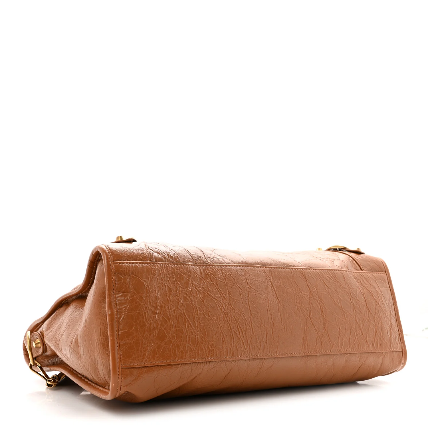 Agneau Arena Gold Hardware Medium Le City Camel - Image 4