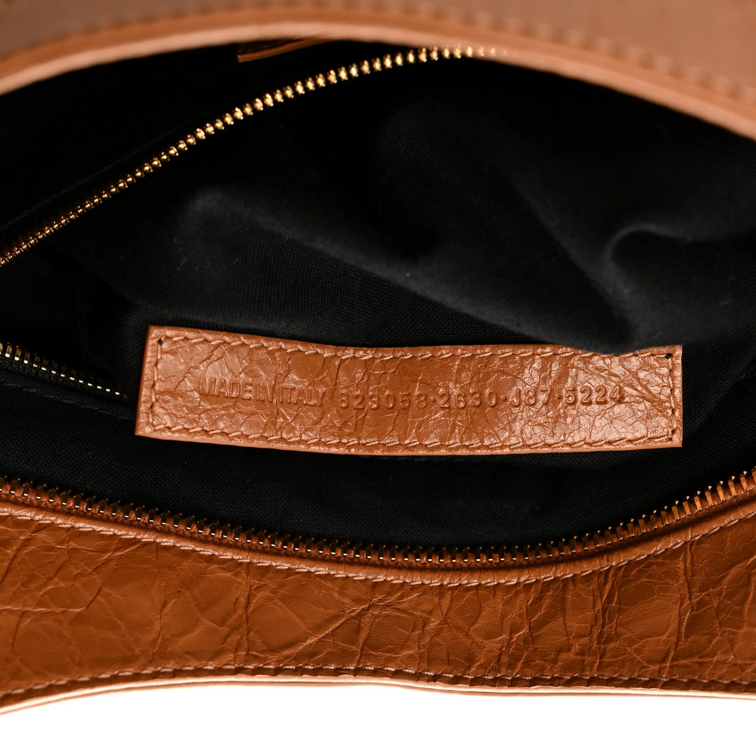 Agneau Arena Gold Hardware Medium Le City Camel - Image 7