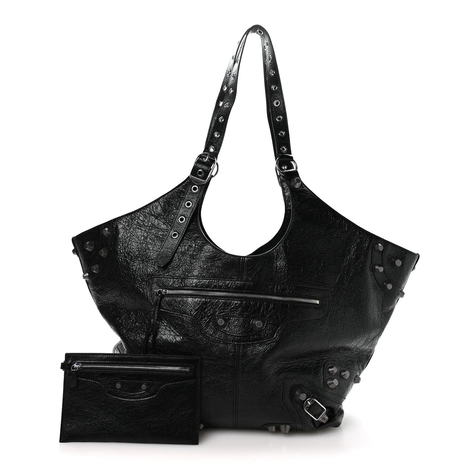 Agneau Arena Large Le Cagole Carry All Bag Black - Image 2