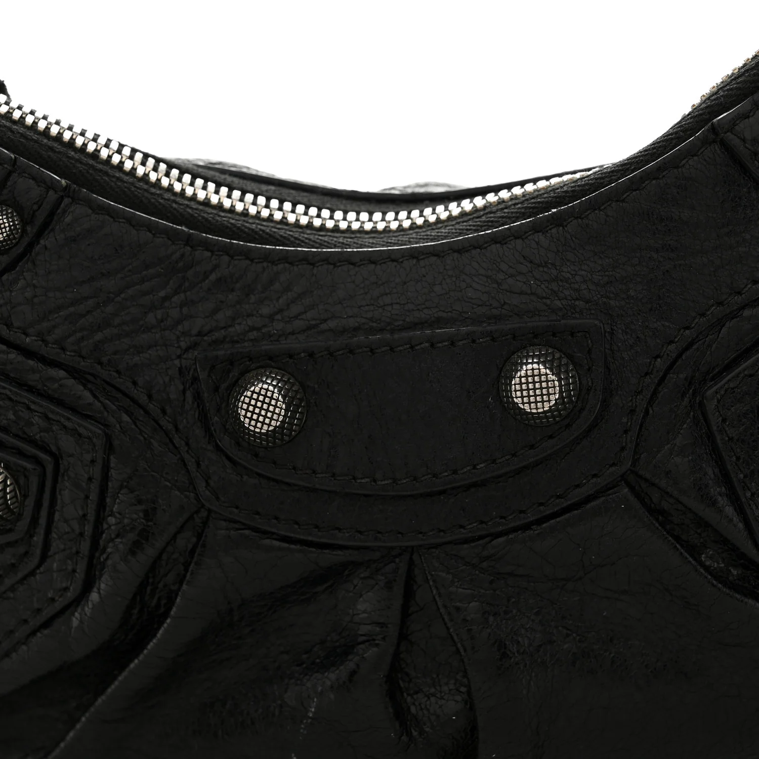 Agneau Arena Le Cagole Shoulder Bag XS Black - Image 9