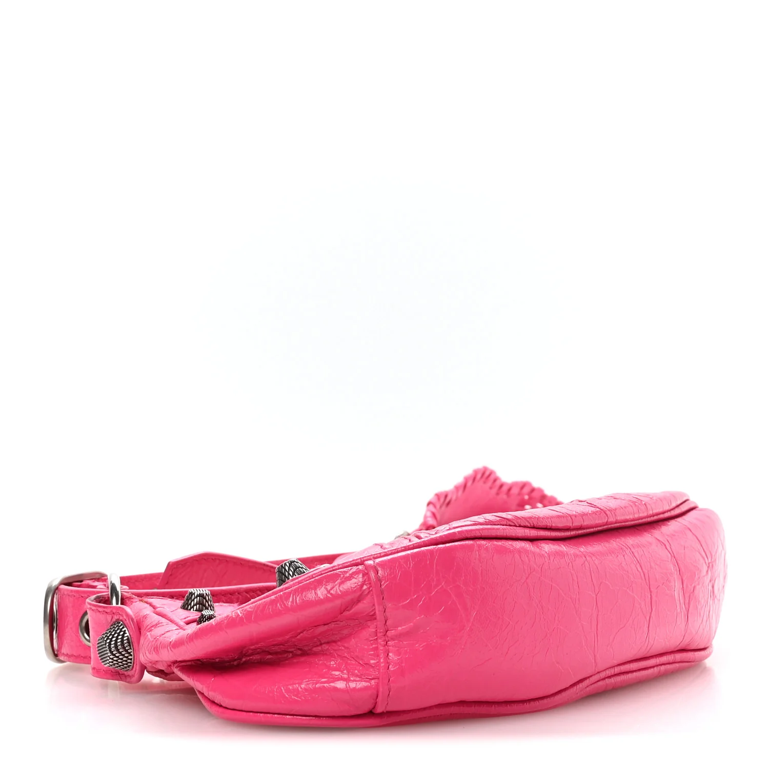 Agneau Arena Le Cagole Shoulder Bag XS Hot Pink - Image 5