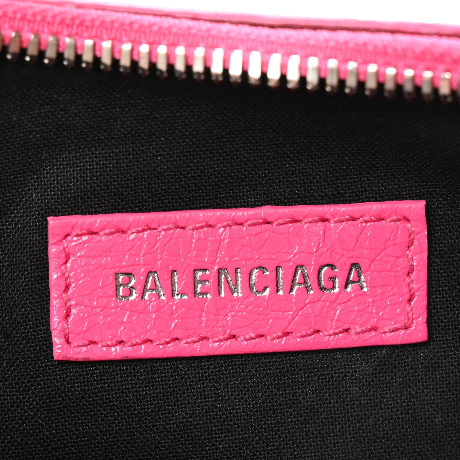 Agneau Arena Le Cagole Shoulder Bag XS Hot Pink - Image 7