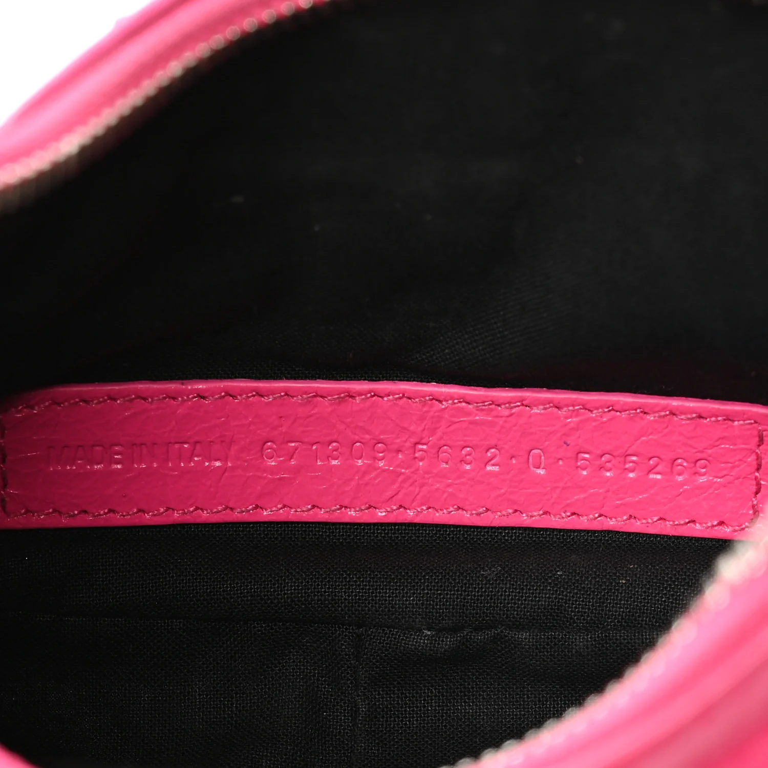 Agneau Arena Le Cagole Shoulder Bag XS Hot Pink - Image 8