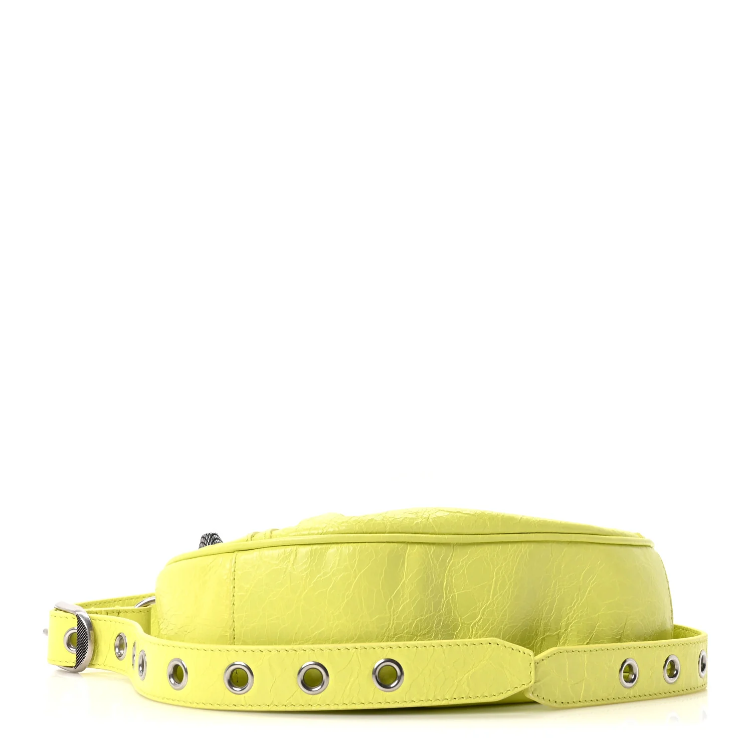 Agneau Arena Le Cagole Shoulder Bag XS Lime - Image 5