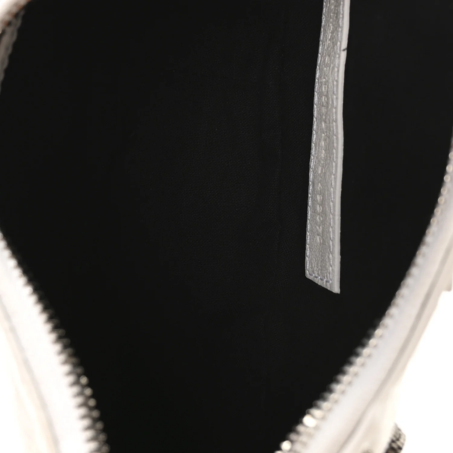 Agneau Arena Le Cagole Shoulder Bag XS Optic White - Image 6