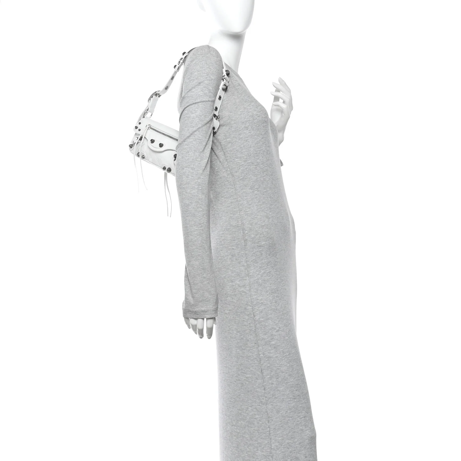 Agneau Arena Le Cagole Sling Bag XS Optic White - Image 2