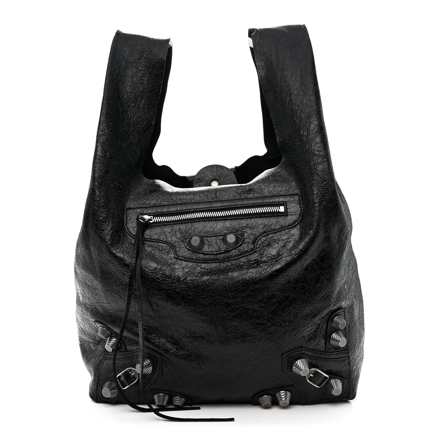 Agneau Arena Le Cagole Tote Black