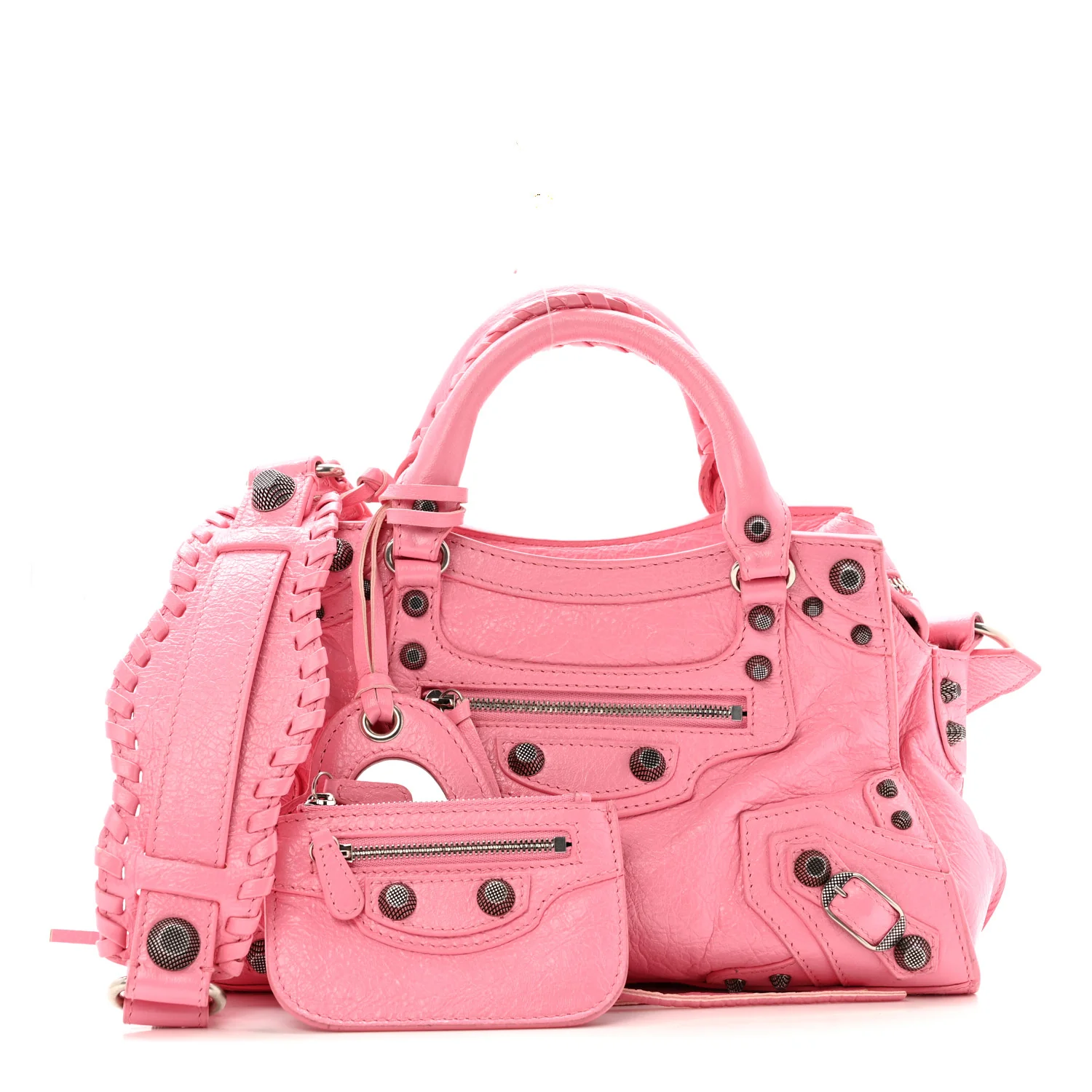 Agneau Arena Neo Cagole Handbag XS Sweet Pink - Image 3