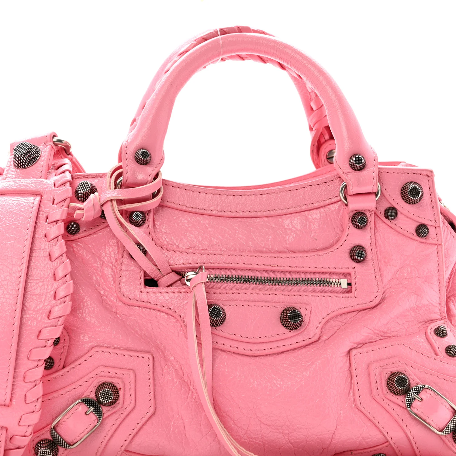 Agneau Arena Neo Cagole Handbag XS Sweet Pink - Image 9