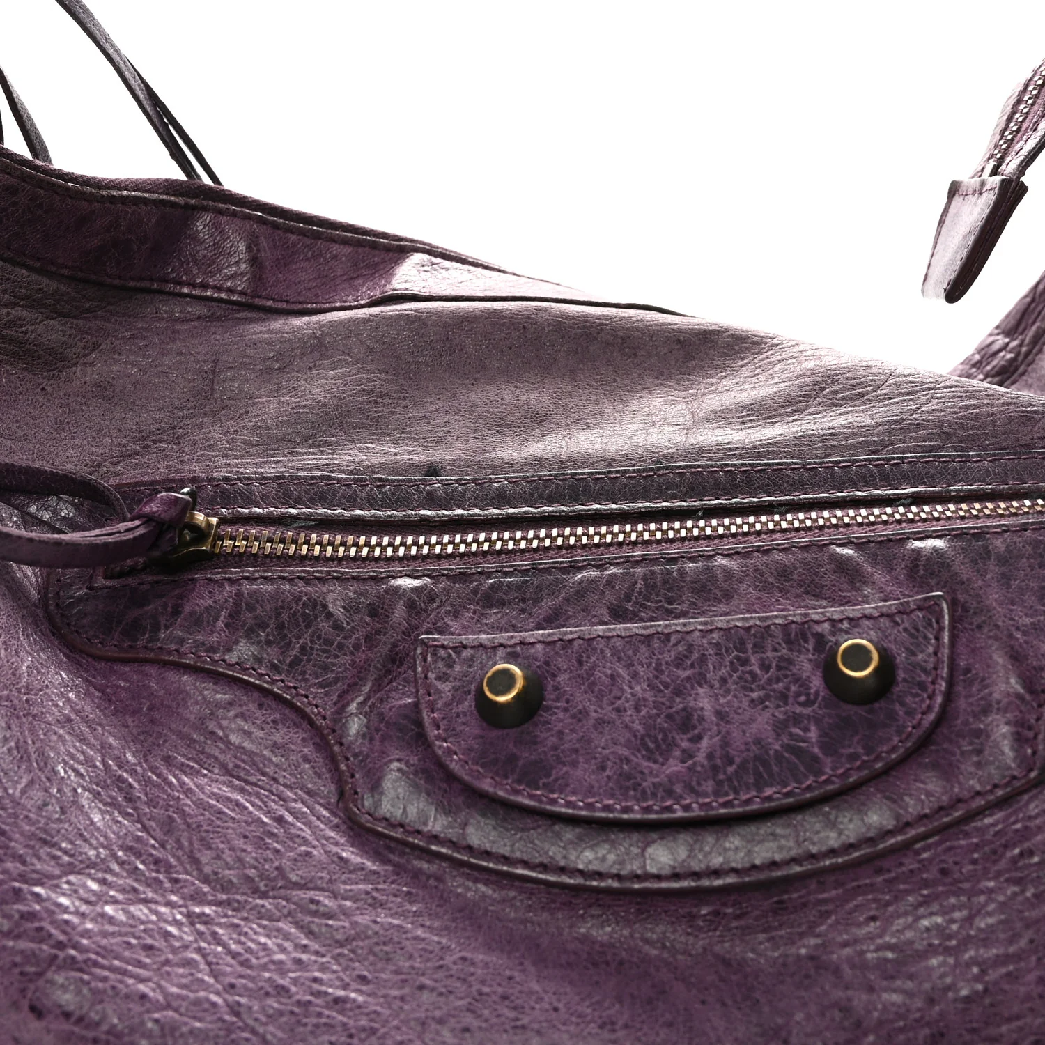 Agneau Classic Hardware Day Hobo Raisin - Image 9
