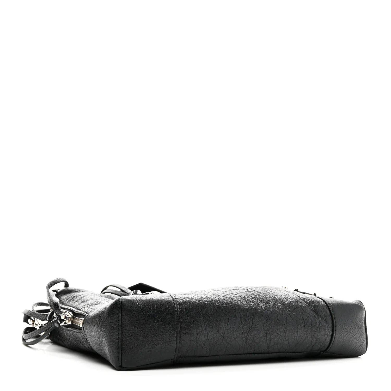 Agneau Classic Hardware XS Reporter Crossbody Black - Image 5