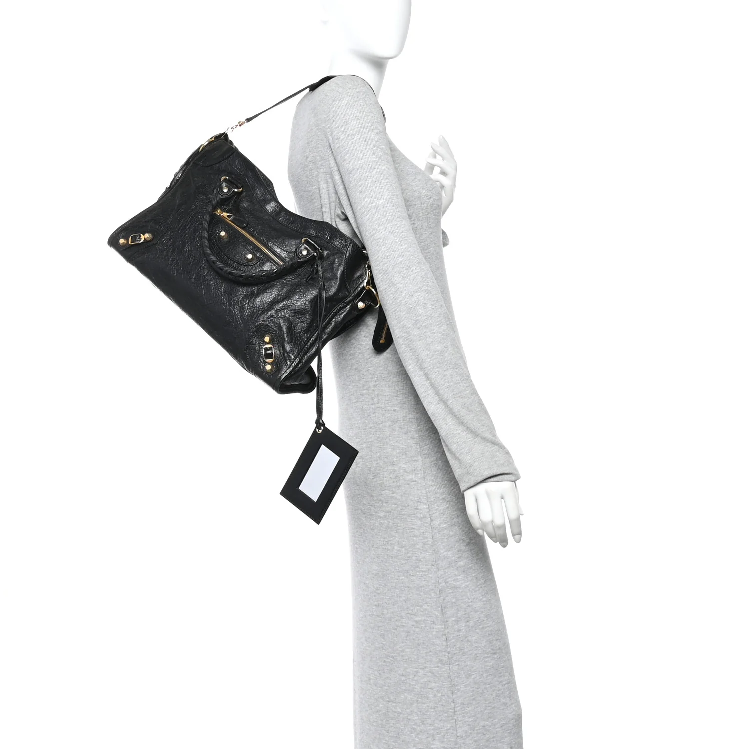 Agneau Giant 12 Gold Hardware City Black - Image 2