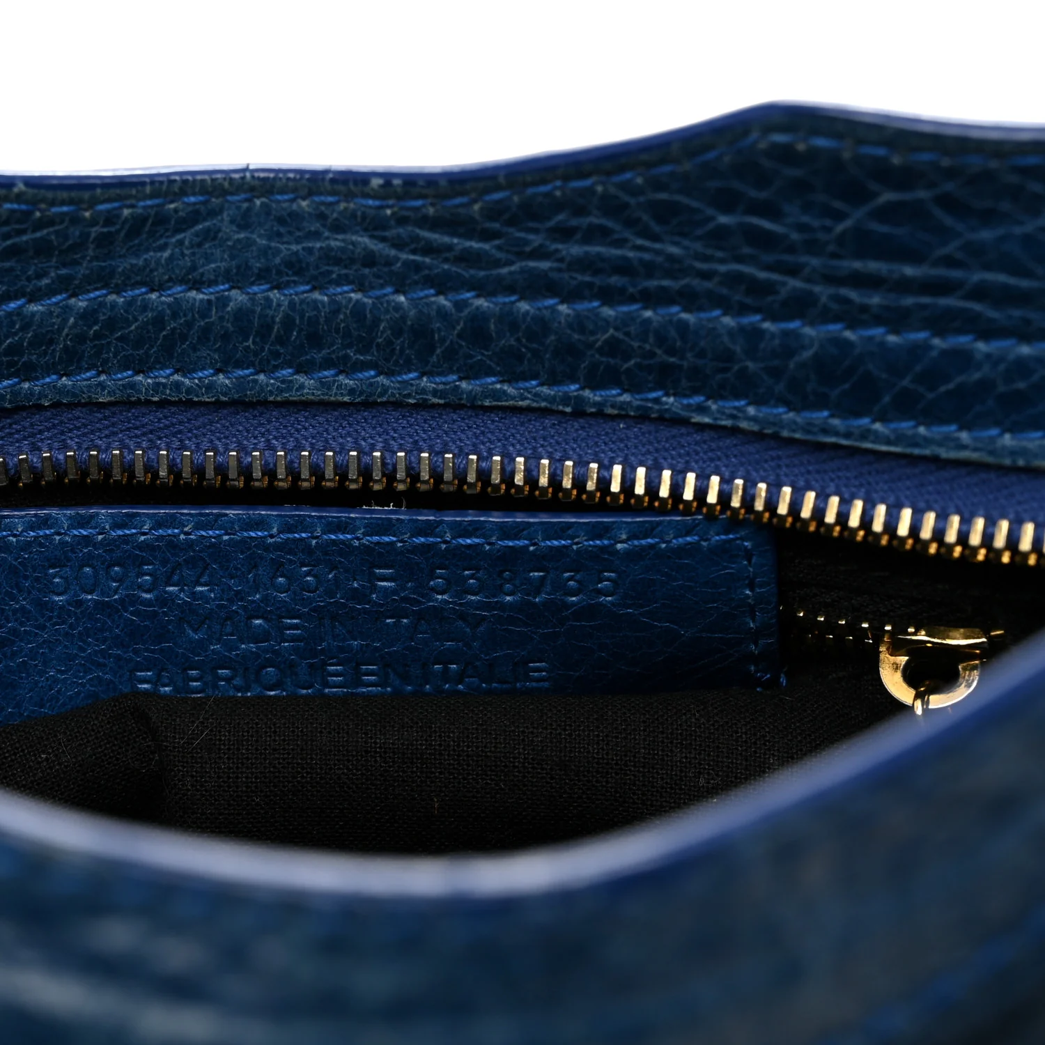 Agneau Giant 12 Gold Hardware Mini City Bleu Lazuli - Image 9