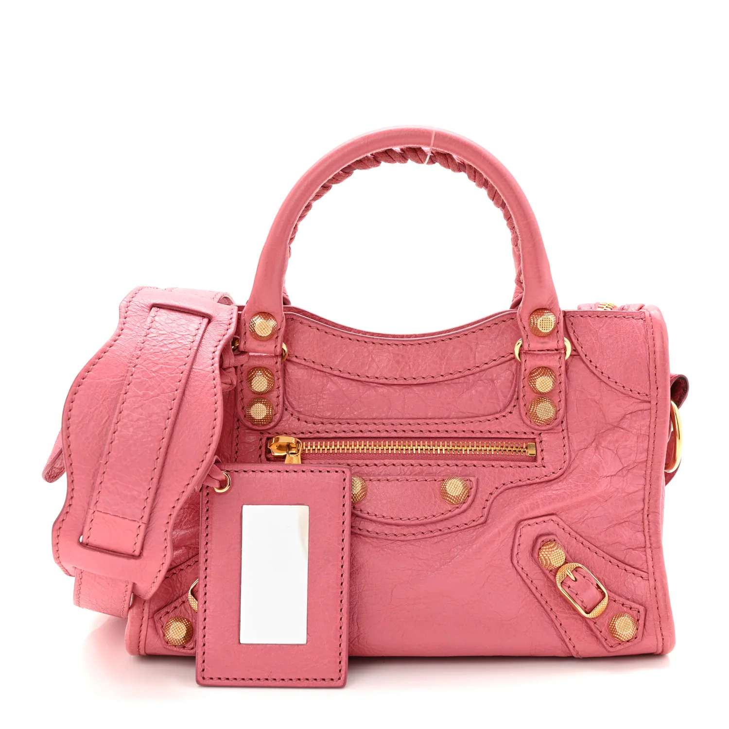 Agneau Giant 12 Gold Hardware Mini City Rose Bombon Raspberry - Image 2