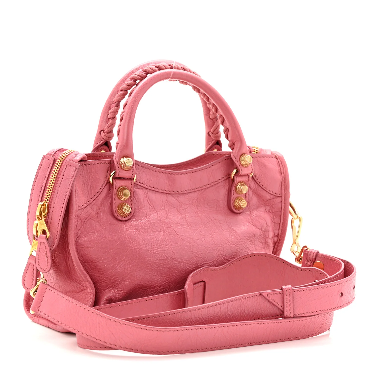Agneau Giant 12 Gold Hardware Mini City Rose Bombon Raspberry - Image 3