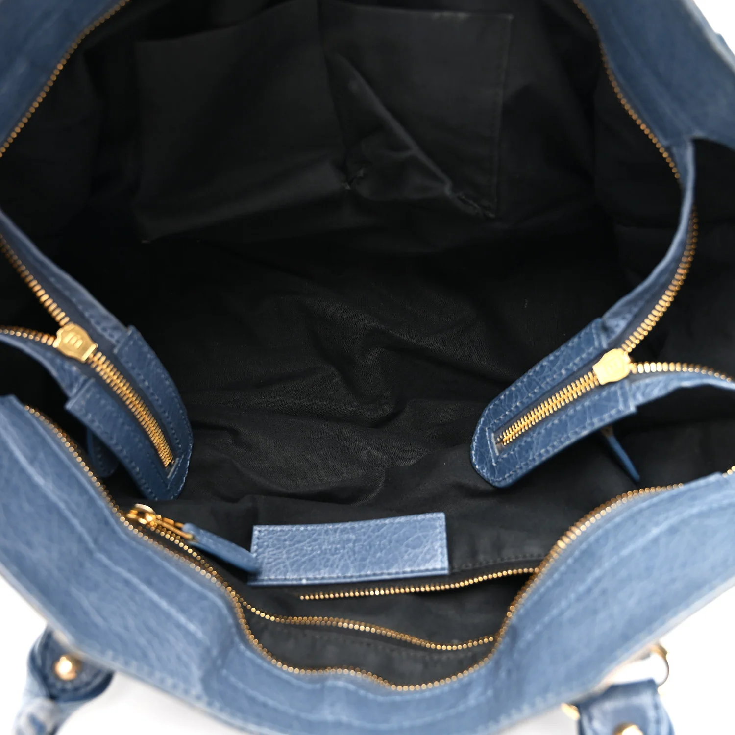 Agneau Giant 12 Gold Hardware Part Time Bleu Persan - Image 6