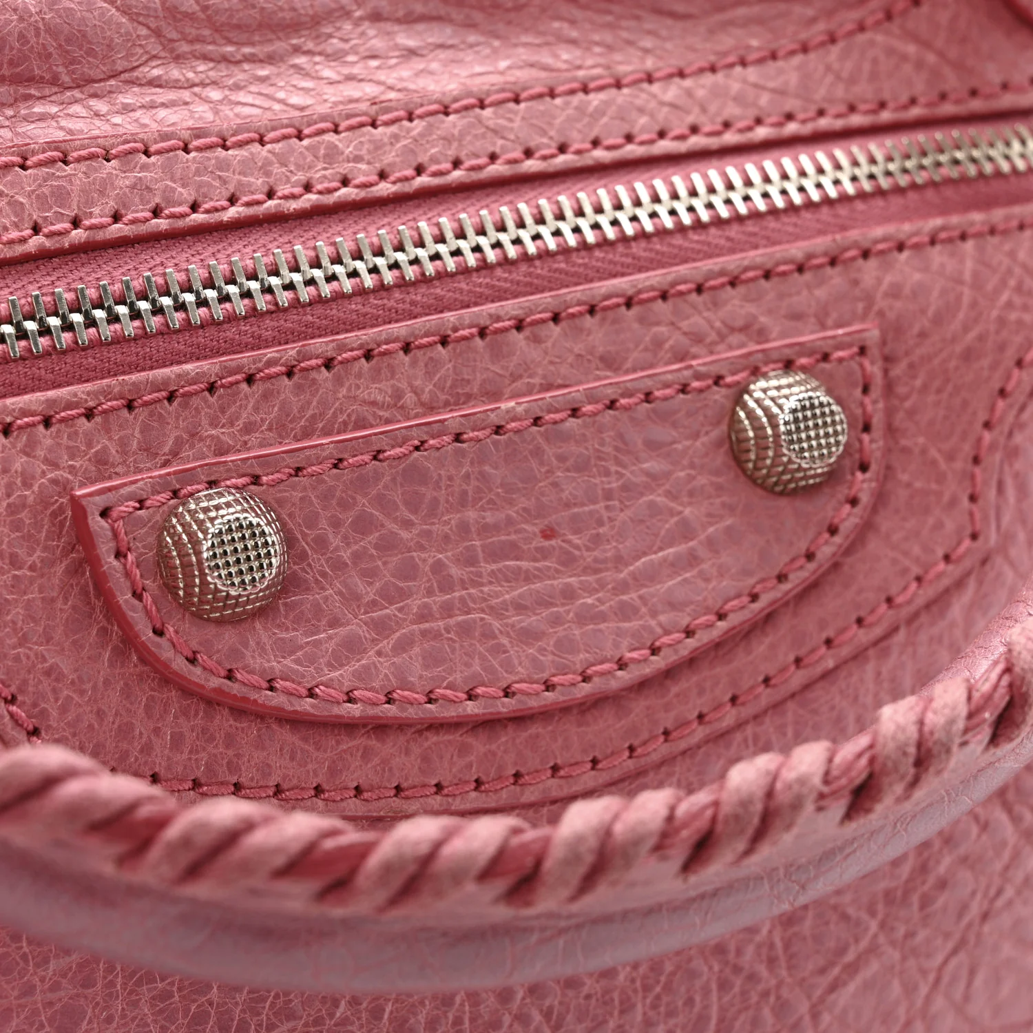 Agneau Giant 12 Silver Hardware City Rose Bruyere - Image 18