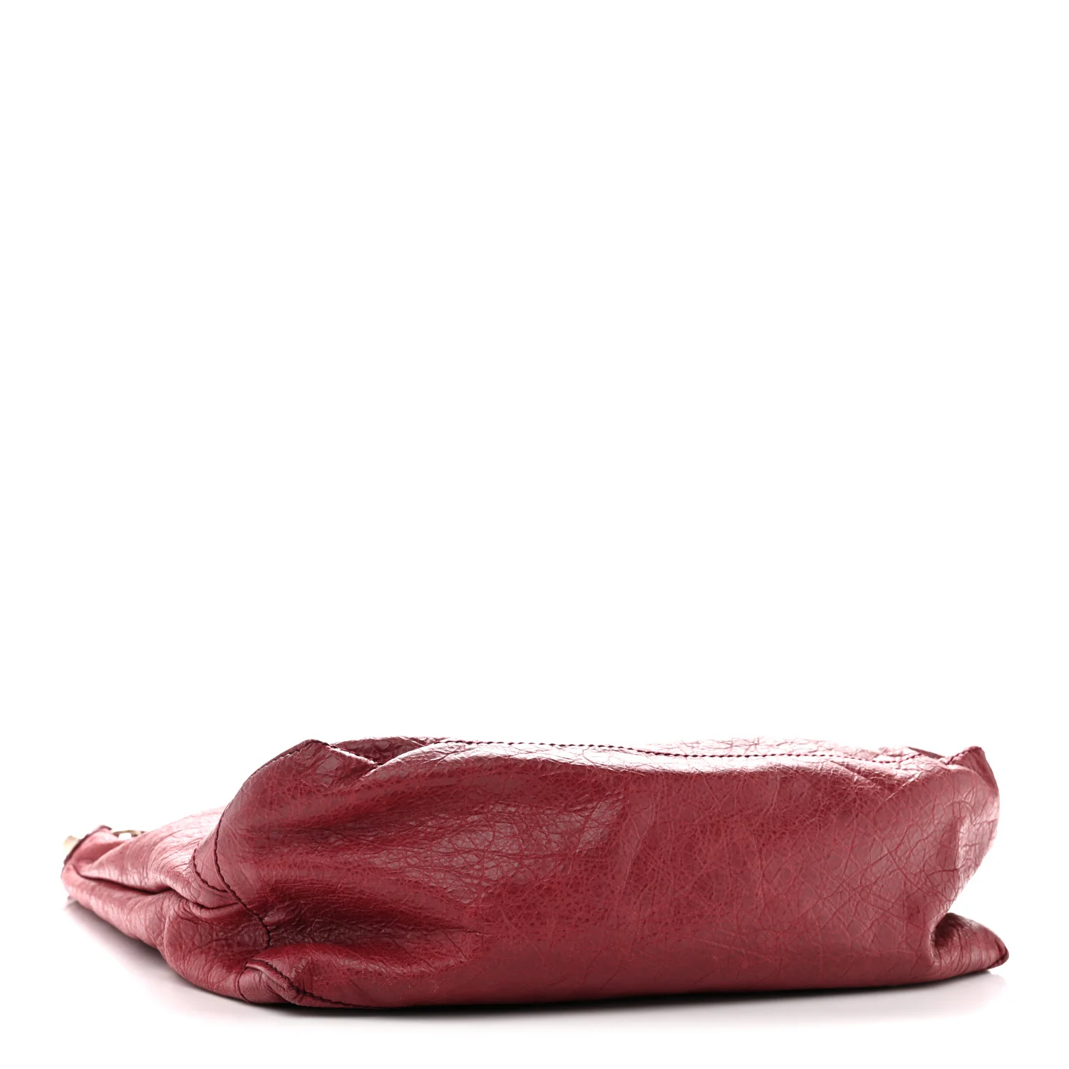 Agneau Giant 12 Silver Hardware Day Hobo Cassis - Image 4