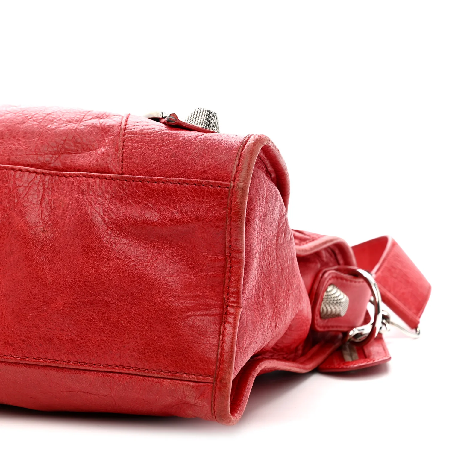 Agneau Giant 21 Silver Hardware City Rouge Coquelicot - Image 11
