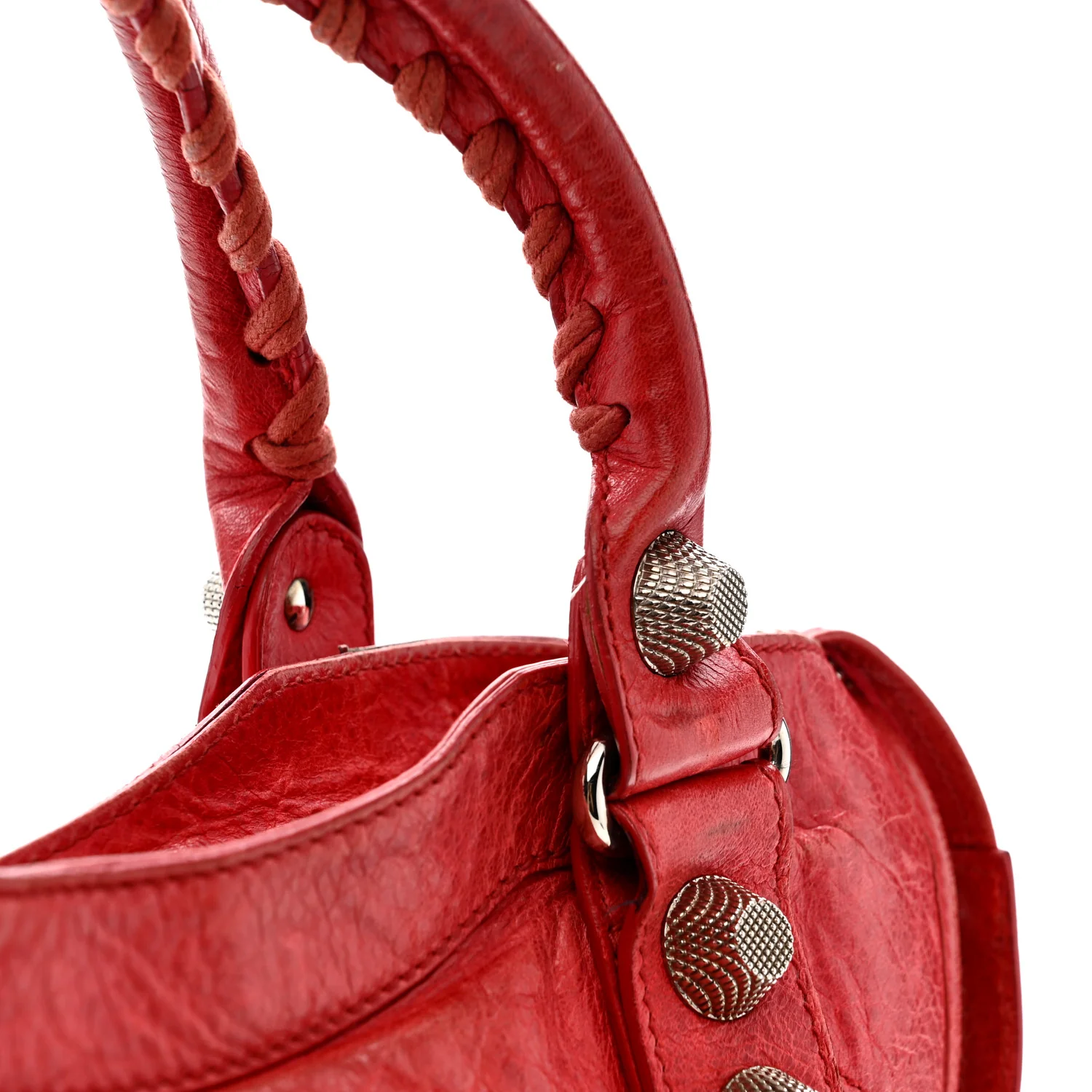 Agneau Giant 21 Silver Hardware City Rouge Coquelicot - Image 12