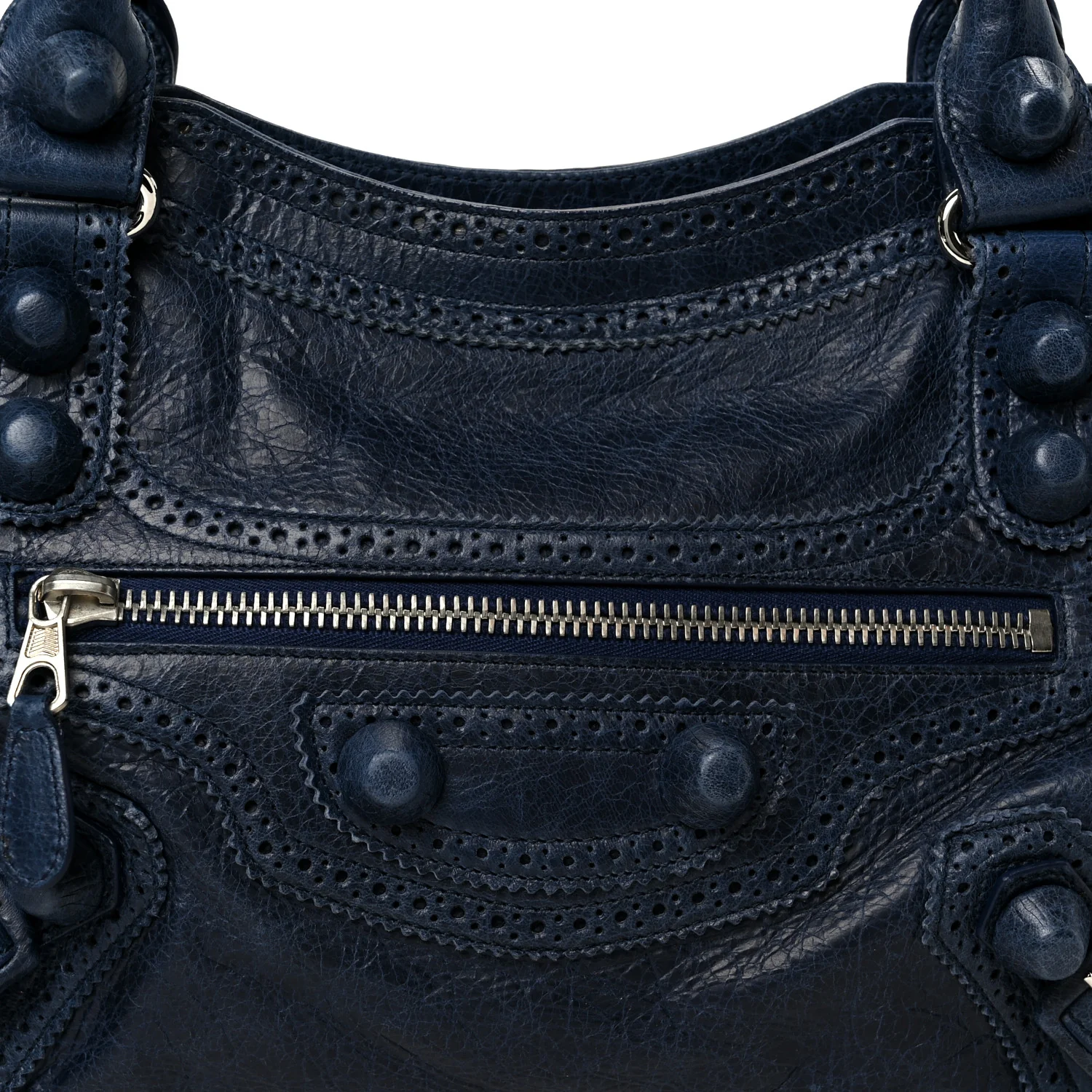 Agneau Giant Brogues Hardware City Bleu Roi - Image 8