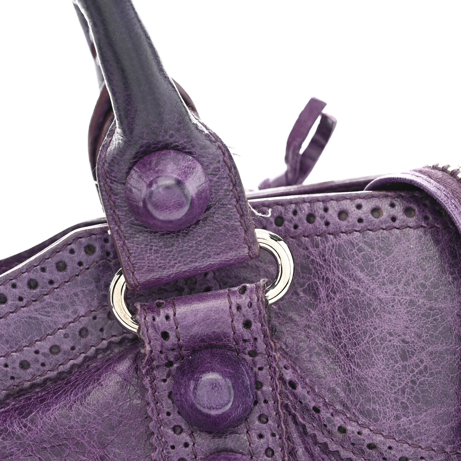 Agneau Giant Brogues Hardware City Raisin - Image 12