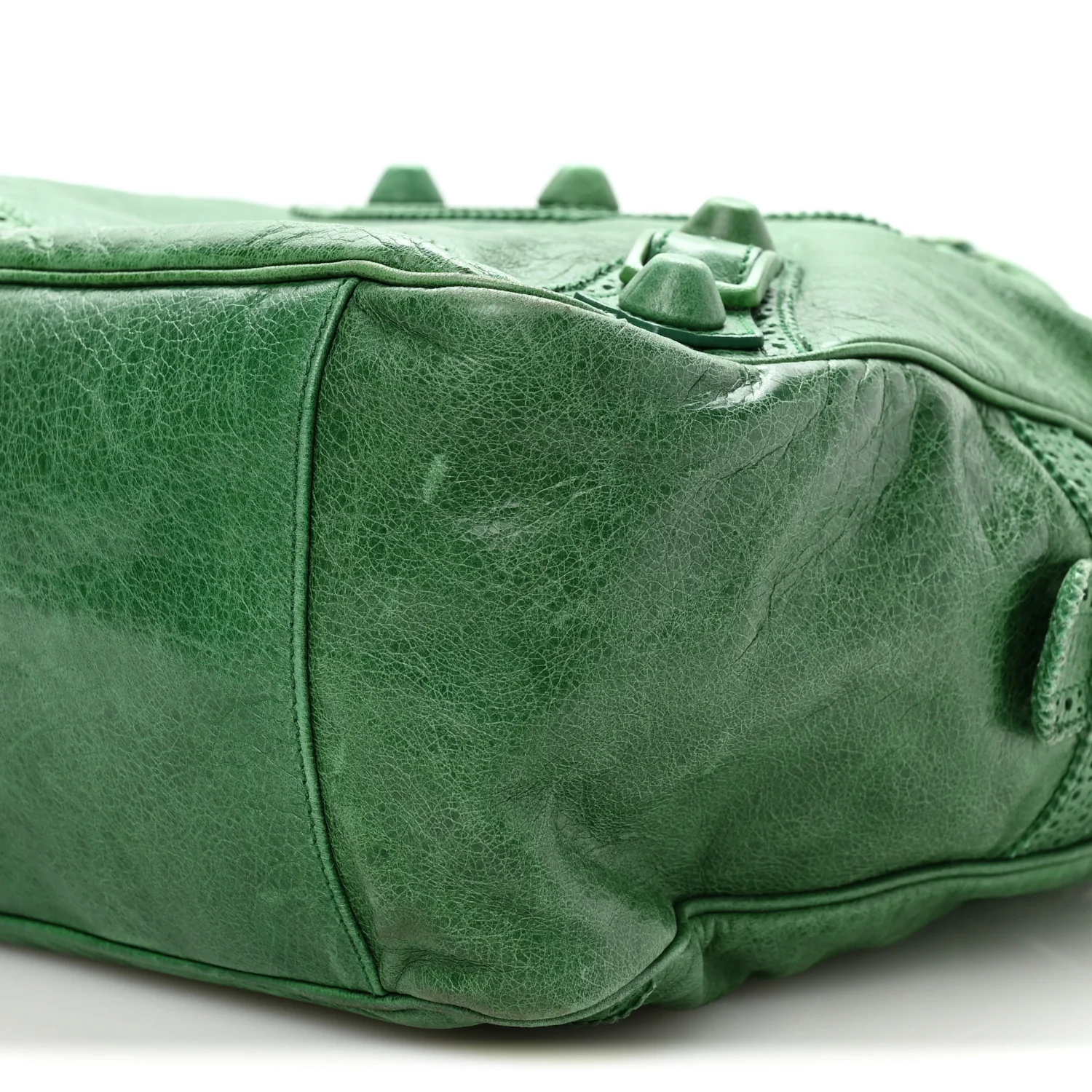 Agneau Giant Brogues Hardware Office Tote Pommier - Image 11