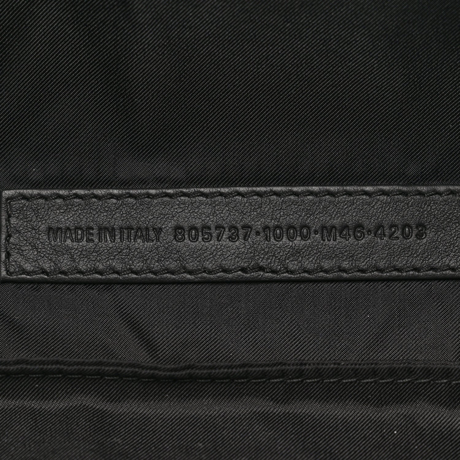 Agneau Large Grungy Messenger Black - Image 8