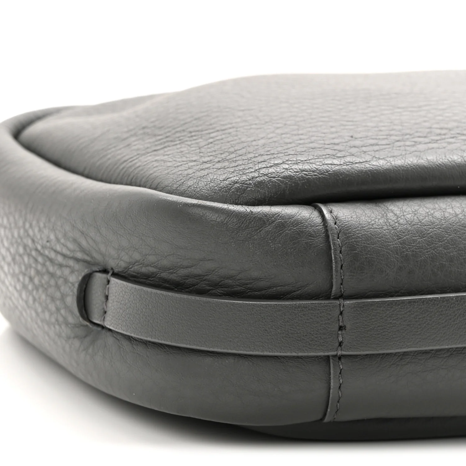 Calfskin Logo S Everyday Camera Bag Gris Fossile - Image 9