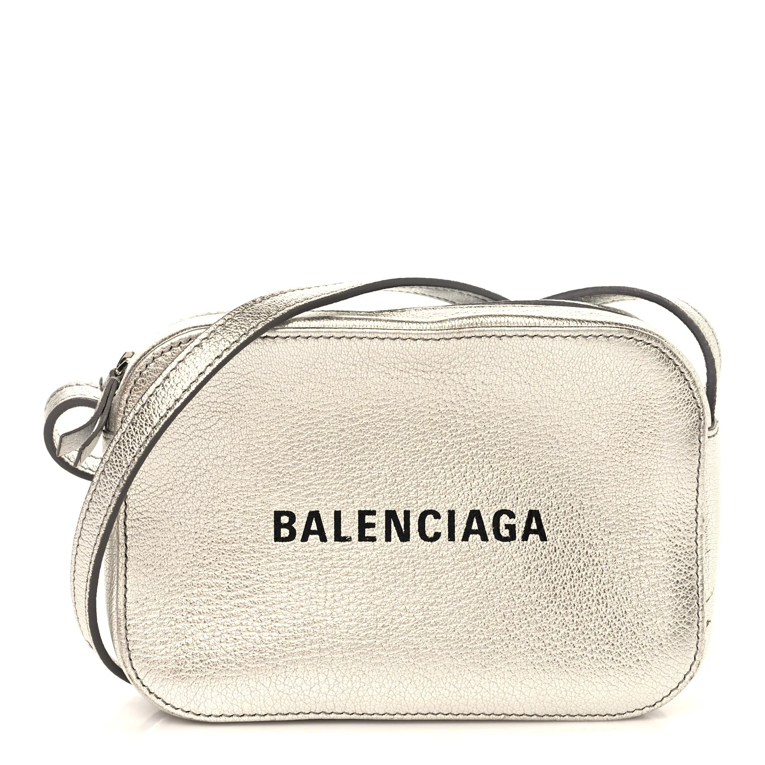 Calfskin XS Everyday Camera Bag Argent Black