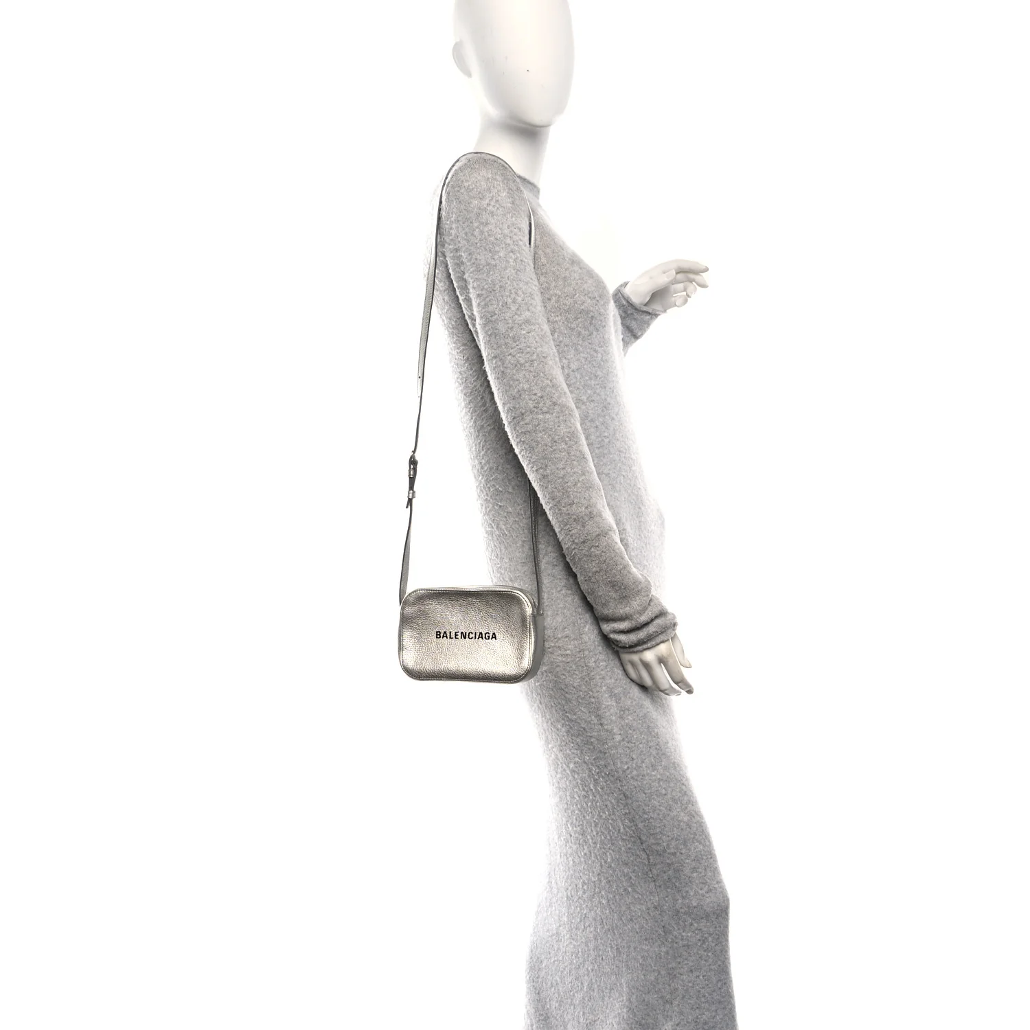 Calfskin XS Everyday Camera Bag Argent Black - Image 2