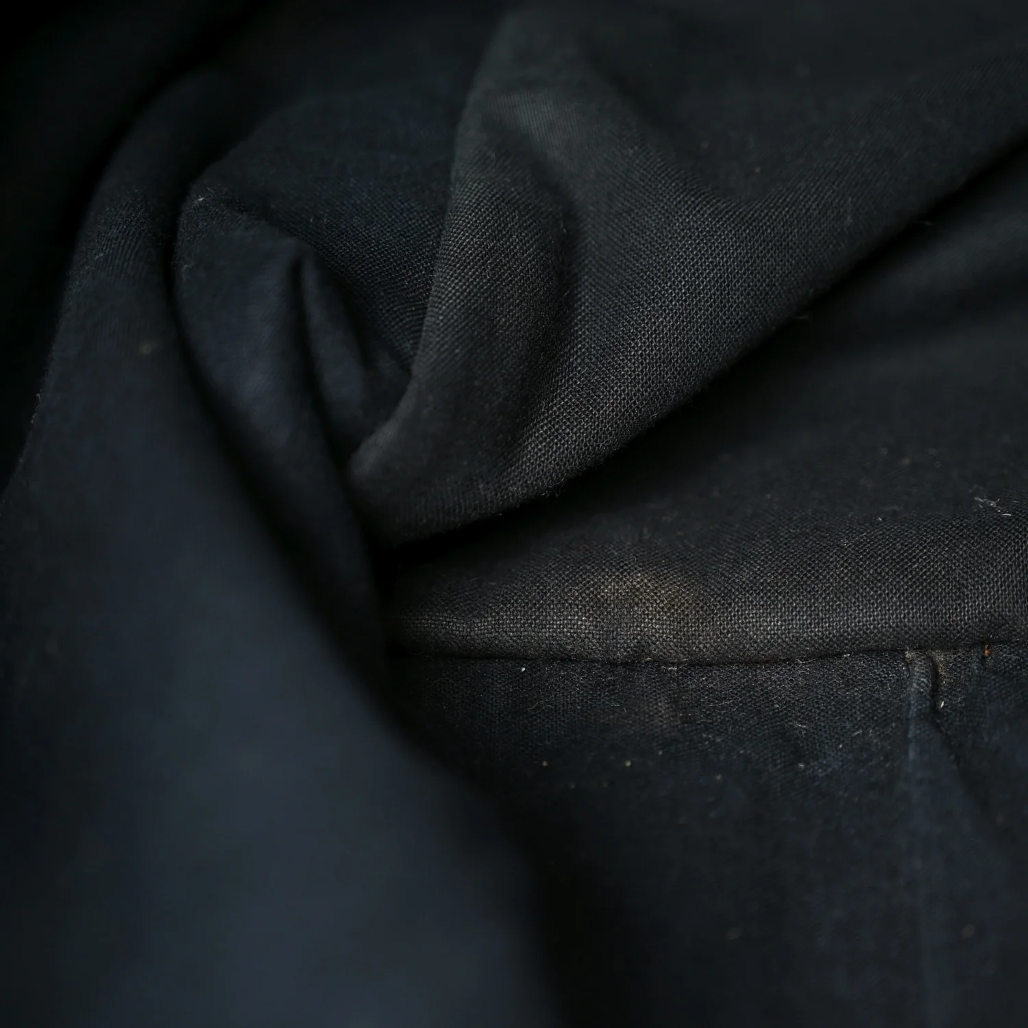 Chevre Damask Stripe Work Black - Image 11