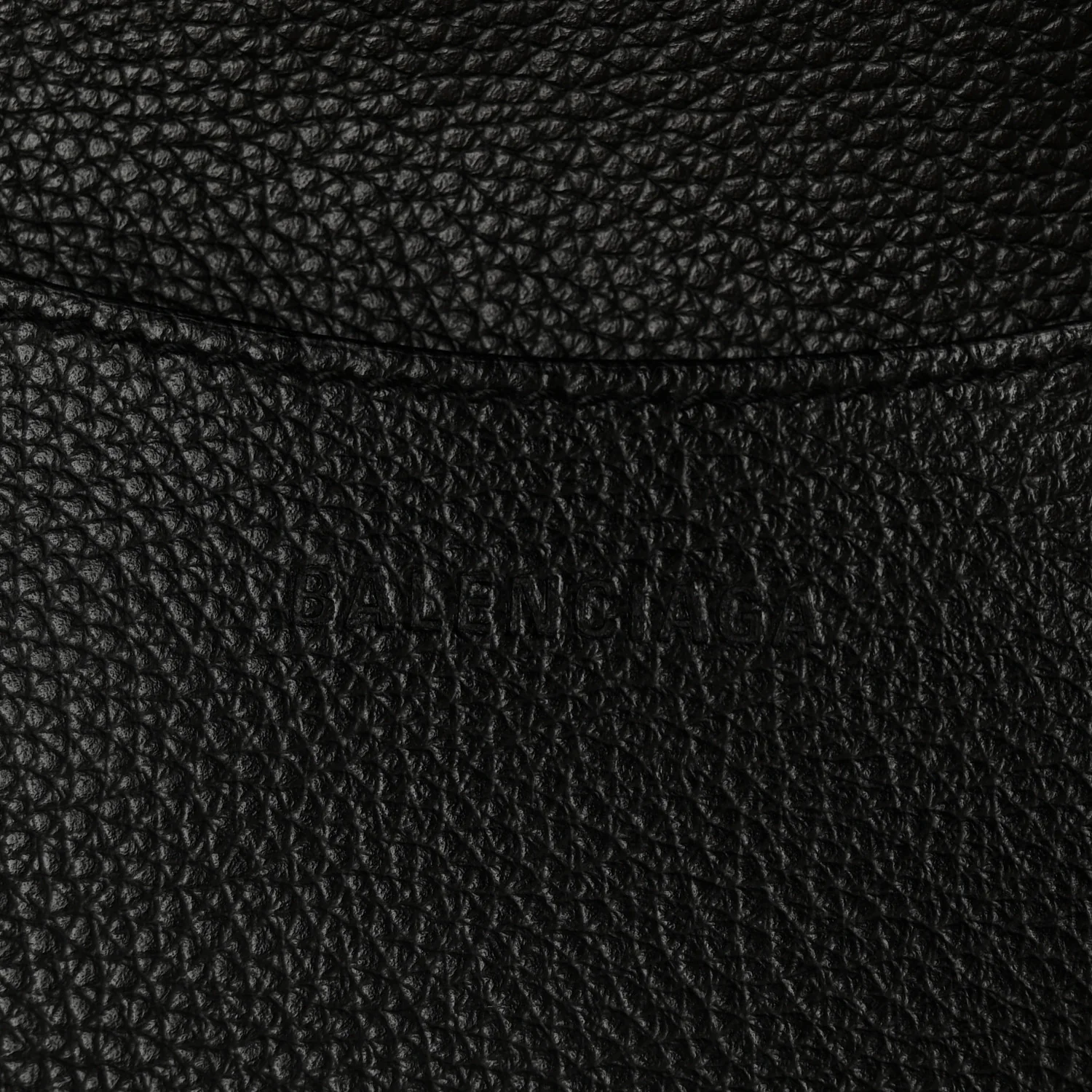 Grained Calfskin Neo Classic Black Hardware Large Top Handle Bag Black - Image 6