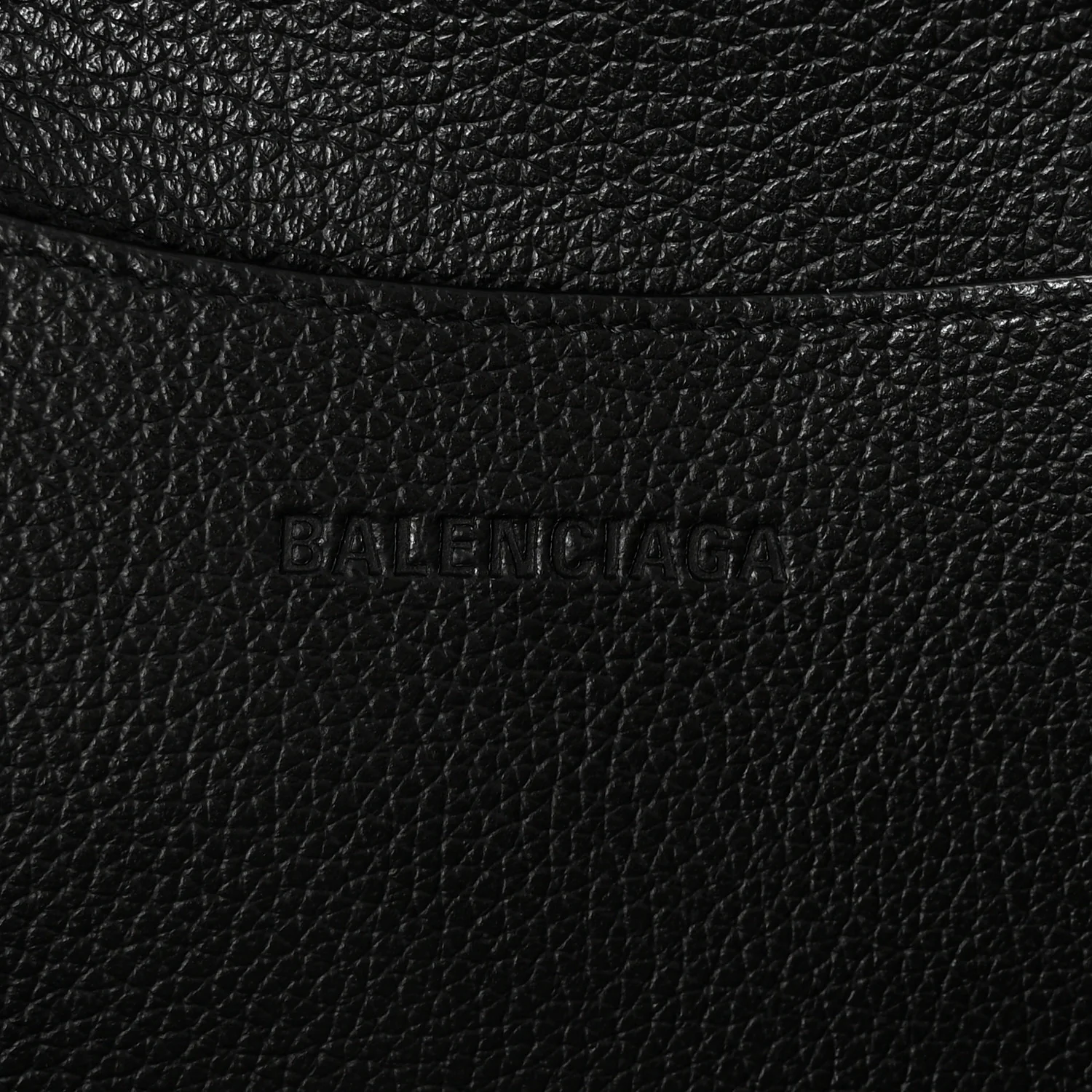 Grained Calfskin Neo Classic Black Hardware Medium City Black - Image 7