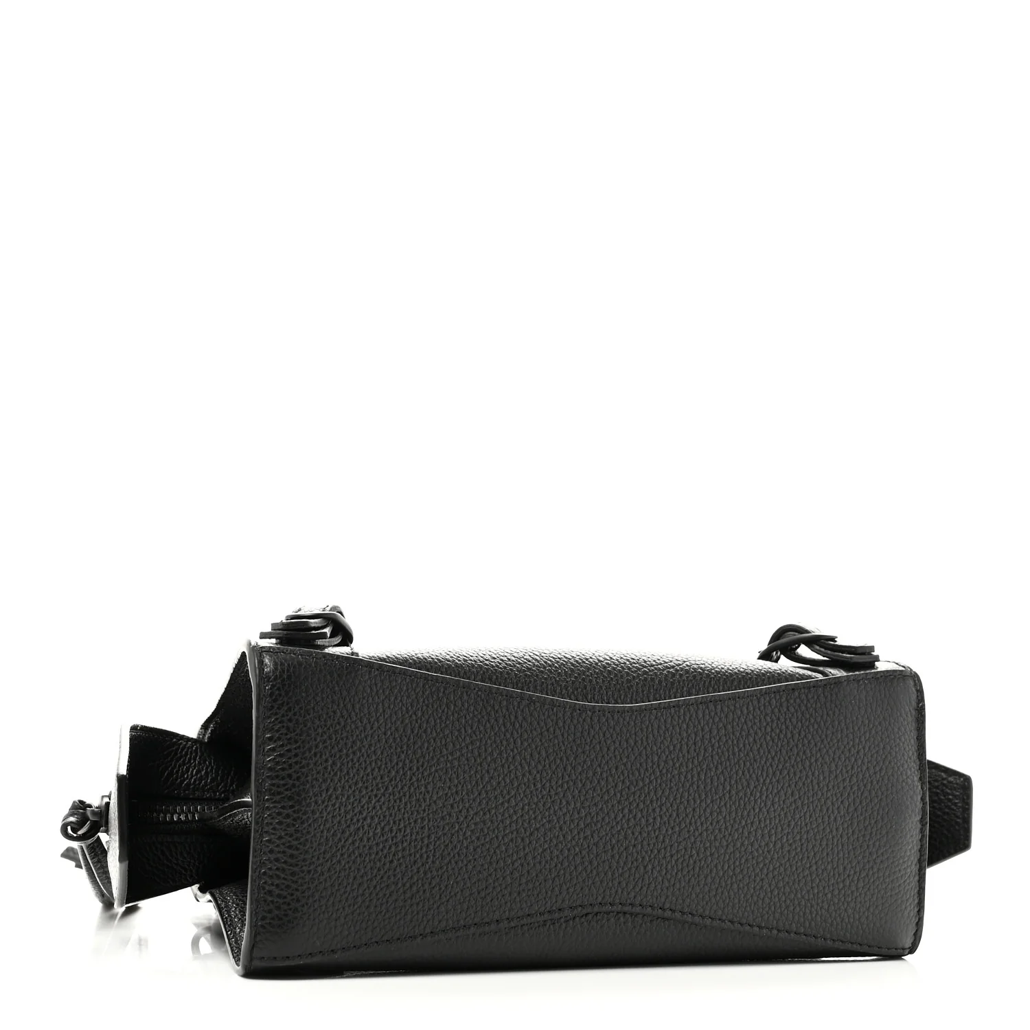 Grained Calfskin Neo Classic Black Hardware Mini City Black - Image 4