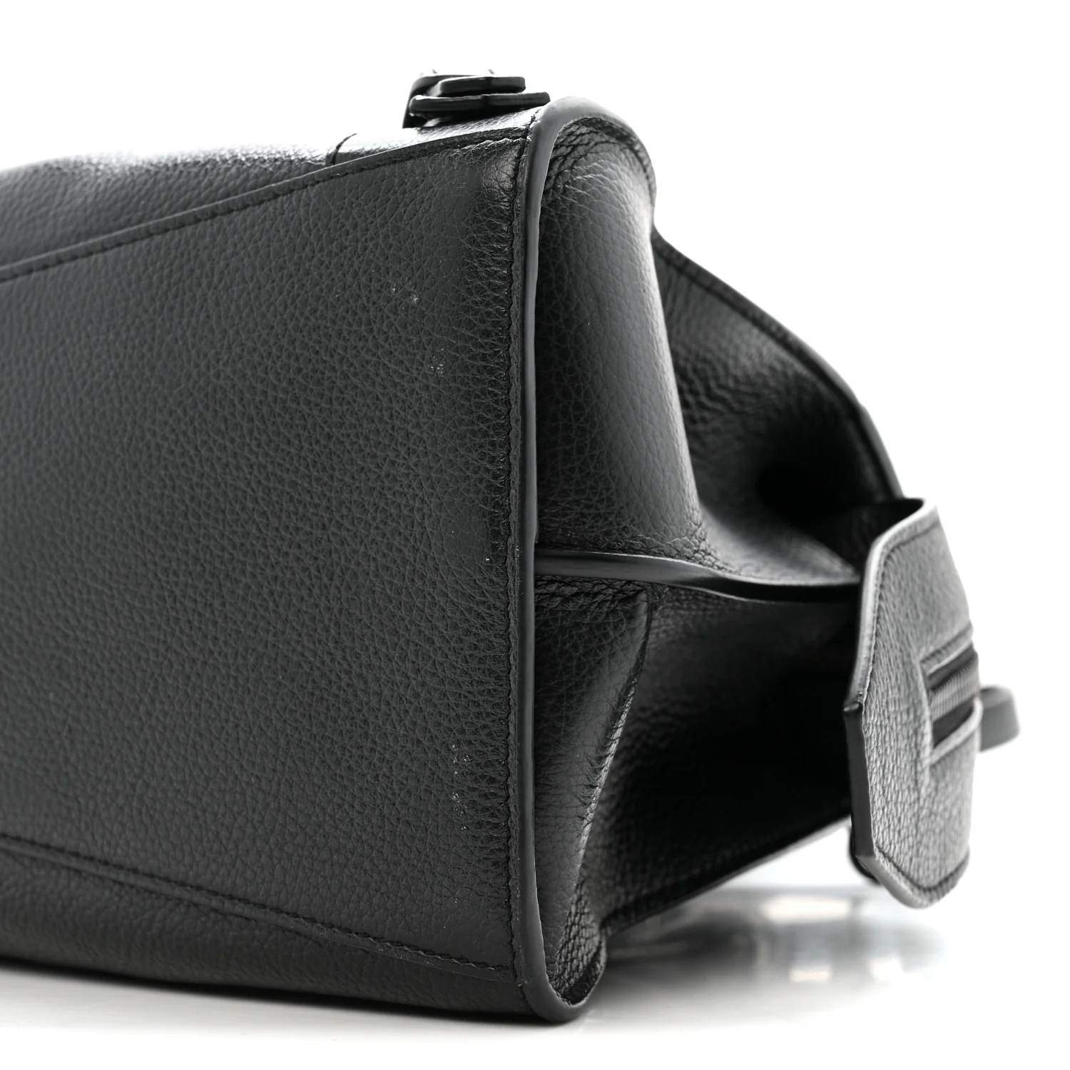 Grained Calfskin Neo Classic Black Hardware S City Black - Image 9