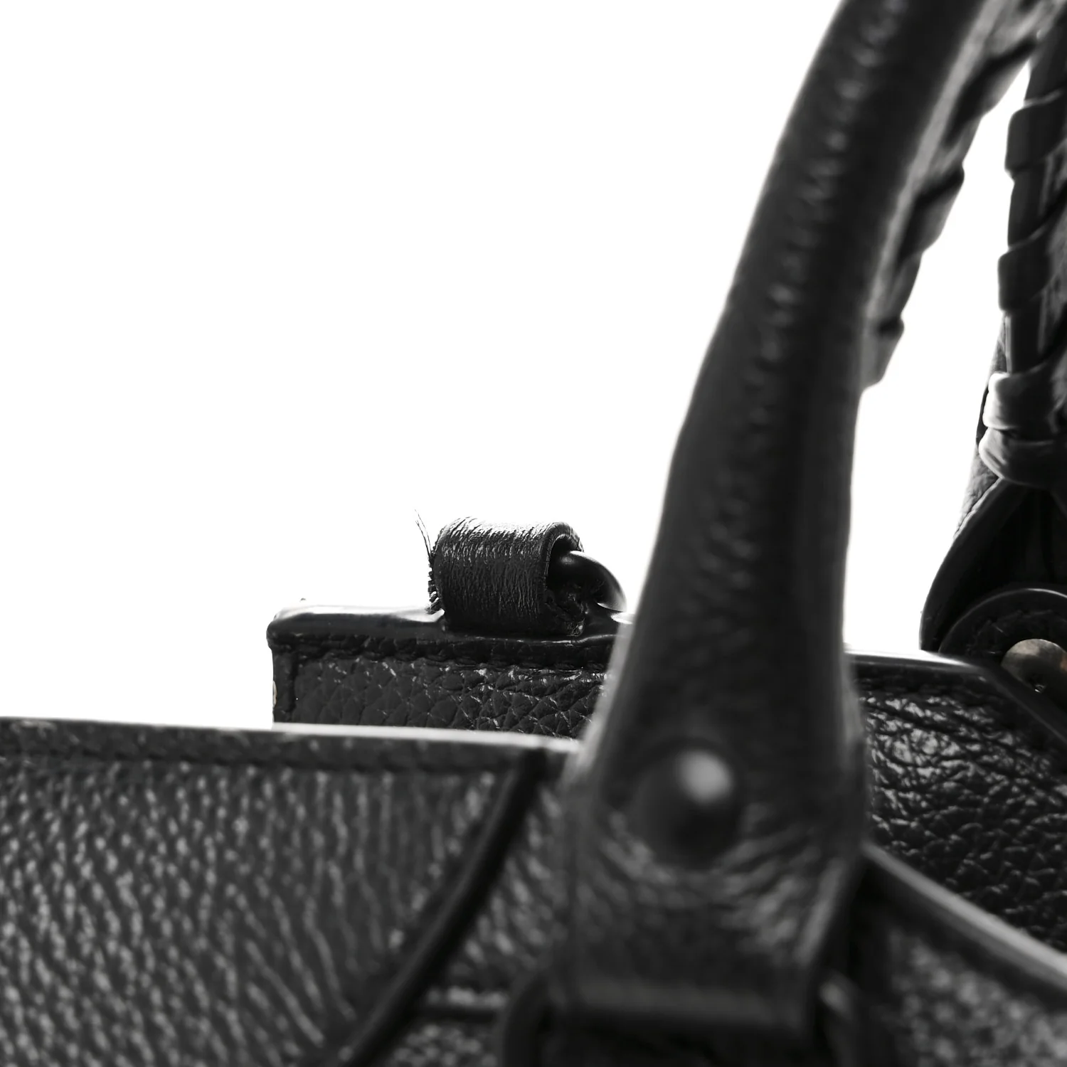 Grained Calfskin Neo Classic Black Hardware S City Black - Image 10