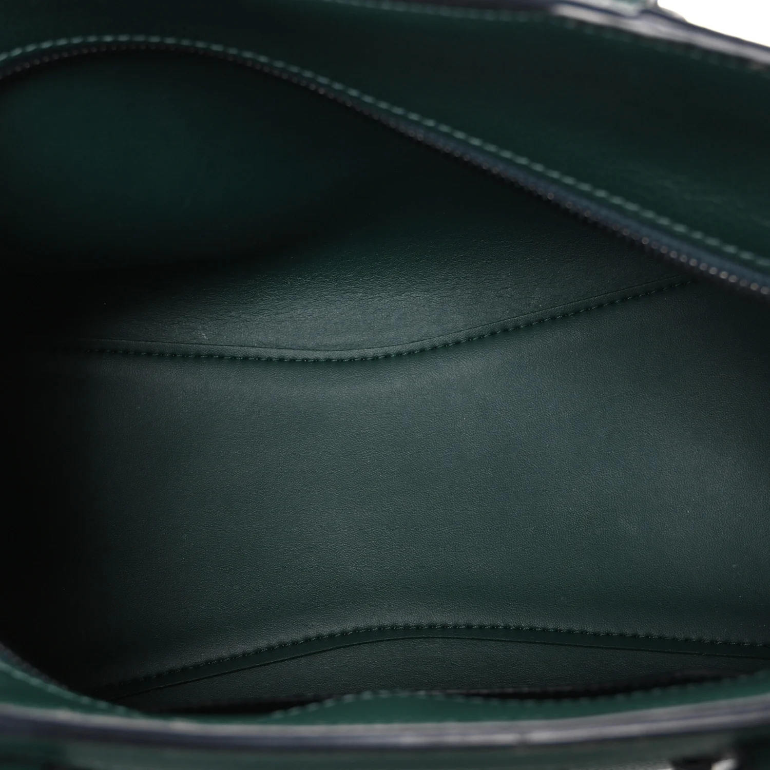 Grained Calfskin Neo Classic Matte Black Hardware S City Forest Green - Image 4