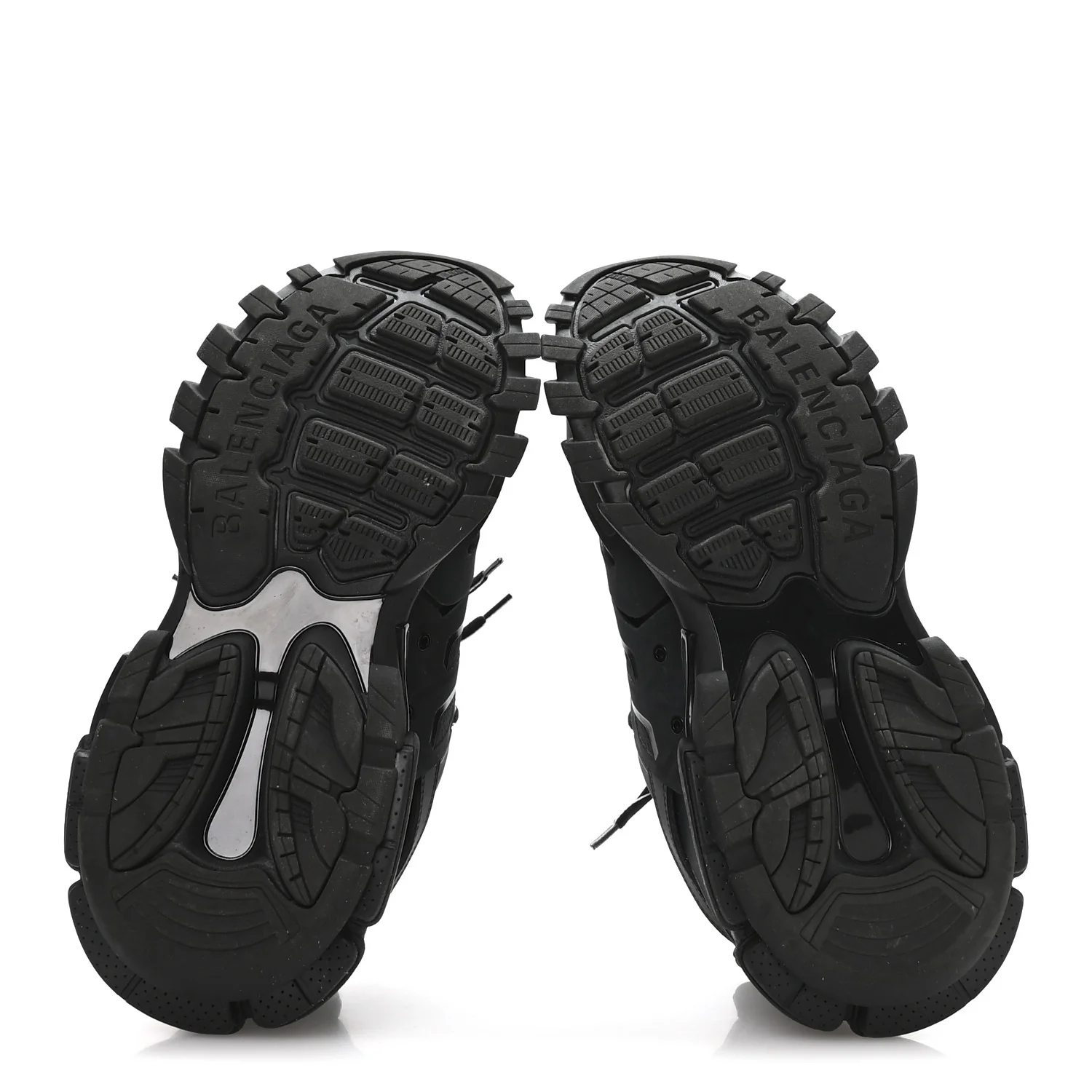 Mesh Nylon Mens Track Sneakers 42 Black - Image 6