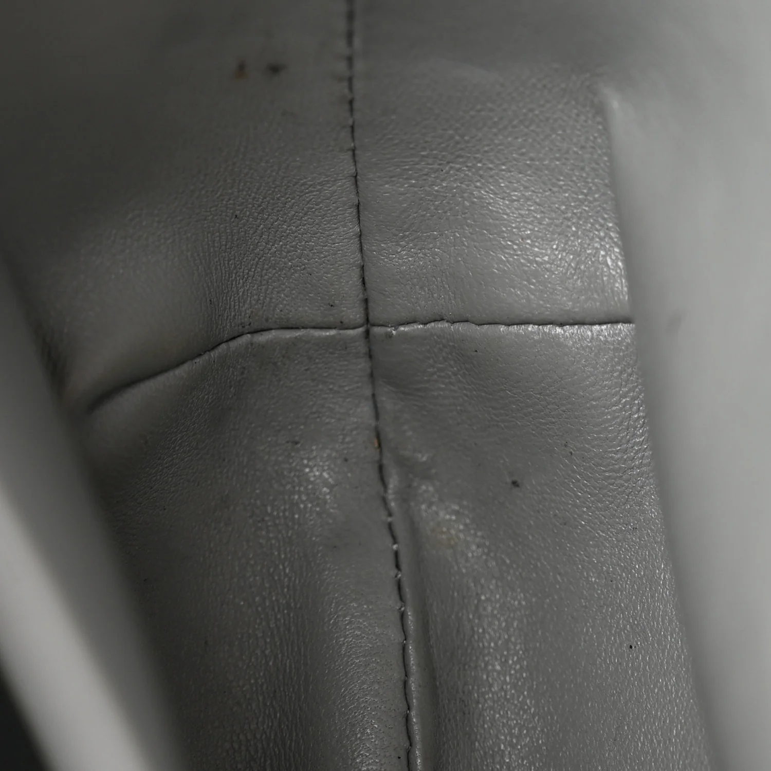 Metallic Calfskin Mary Kate Shoulder Bag Silver - Image 13