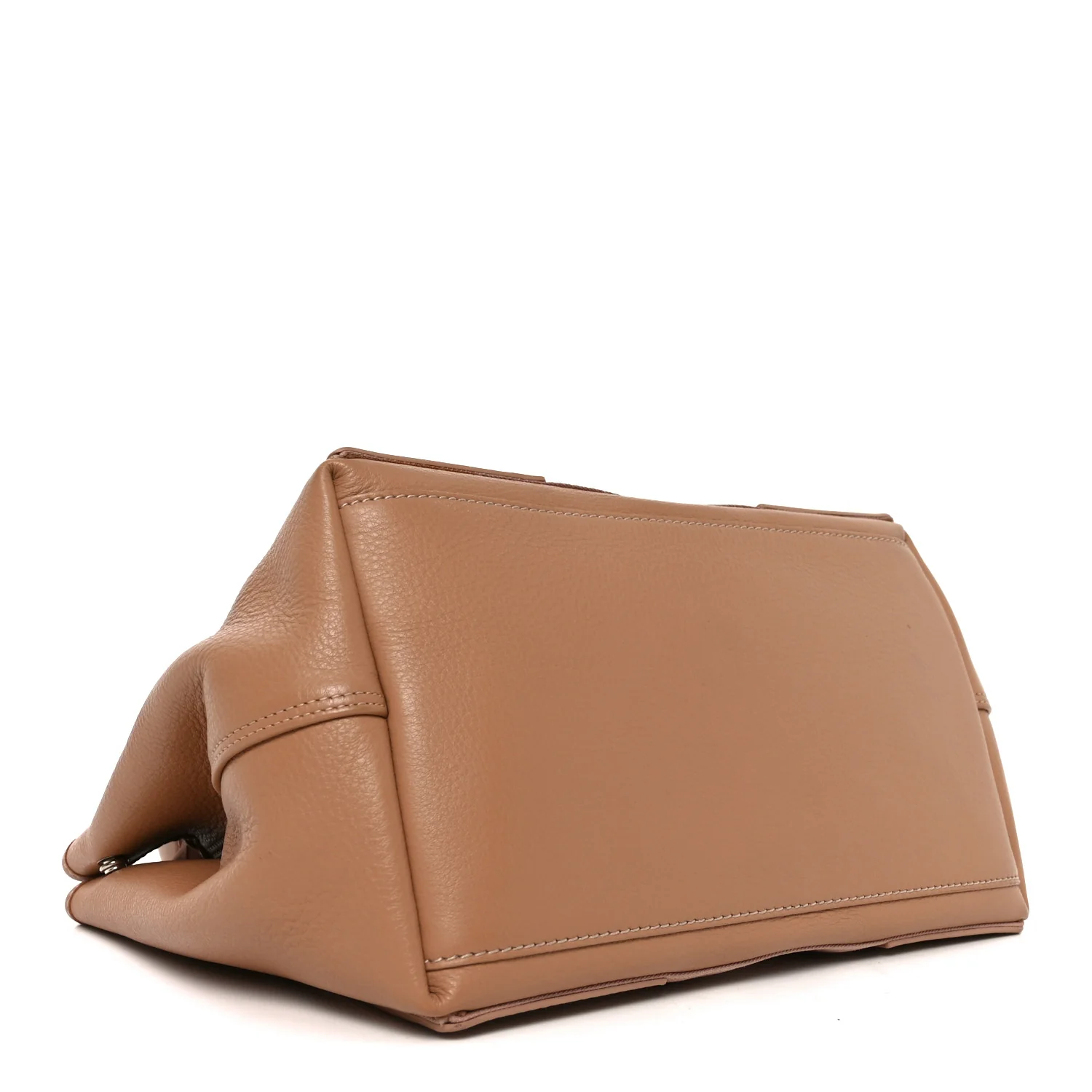 Nappa S Navy Cabas Beige Latte - Image 5