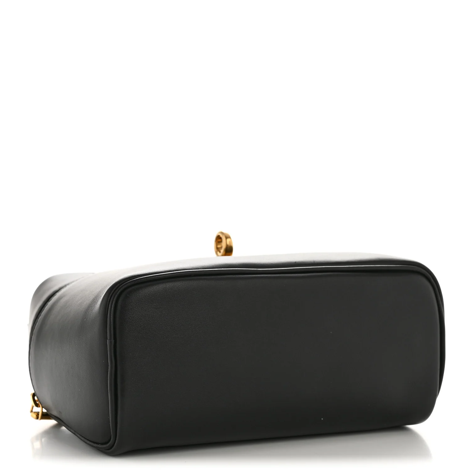 Natural Smooth Calfskin Rodeo Vanity Black - Image 4